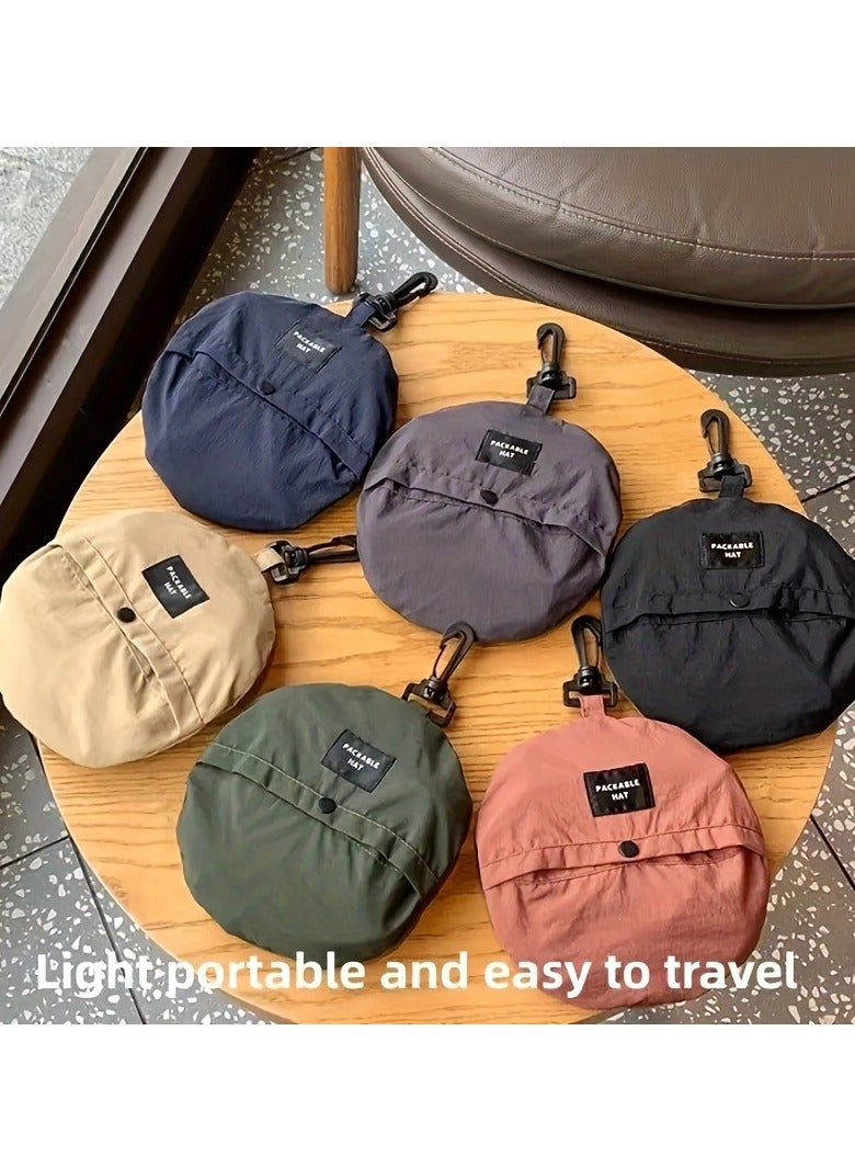 Generic 1pc Quick-drying Waterproof Foldable Bucket Hat With Chin Strap, Fisherman Hat For Outdoor Camping, -blue ﻿ ﻿ ﻿ - Image 2