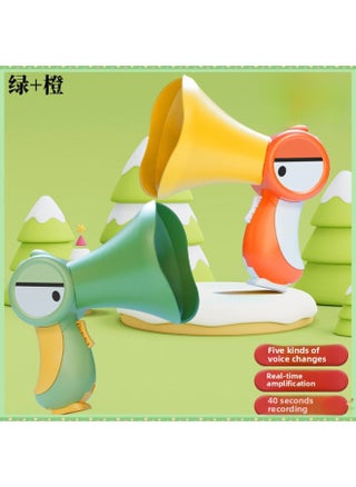 Peco Peco Internet Popular Peco Peco Variable Voice Loudspeaker Electric Recorder Horn-Year-old Baby Cloth Book-Color:Two Pairs Of Shout Packs [vitality Orange + Mint Green] Comes With A Lanyard-Specifications:[five Variables + Super Long Recording + Real-time Amplification] Free Battery + Gift Box - pzsku/Z3A951B481ADFA5F8C6FCZ/45/1745474713/ff17d041-0913-49a3-aedf-09cfd4ee2f26