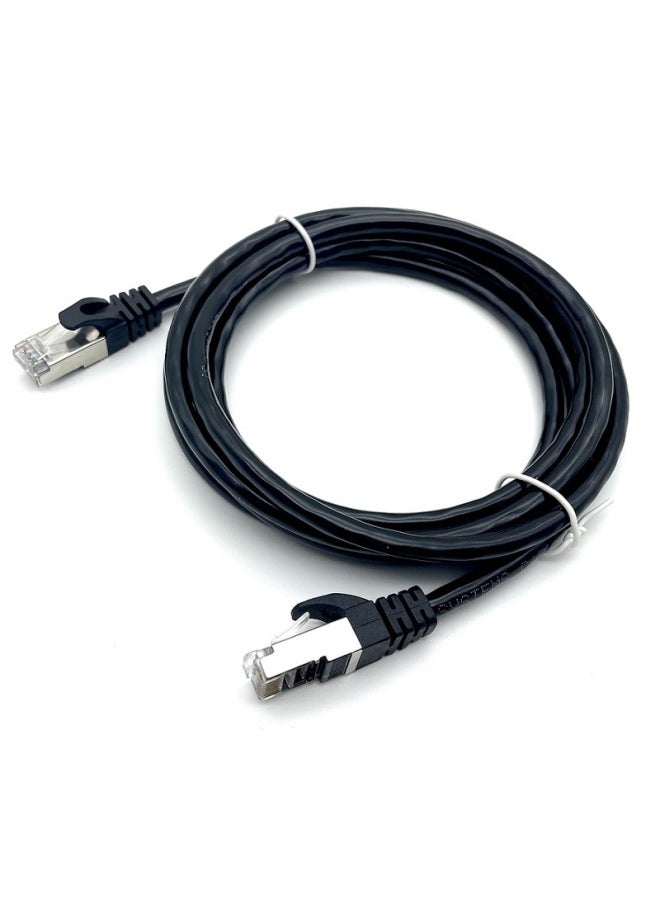 Generic Category 6 High-speed Cat6 Network Cable 1M/2/3/5/10/20/30/40/50 M Finished Jumper Black-Line Length:1 M  - Image 2