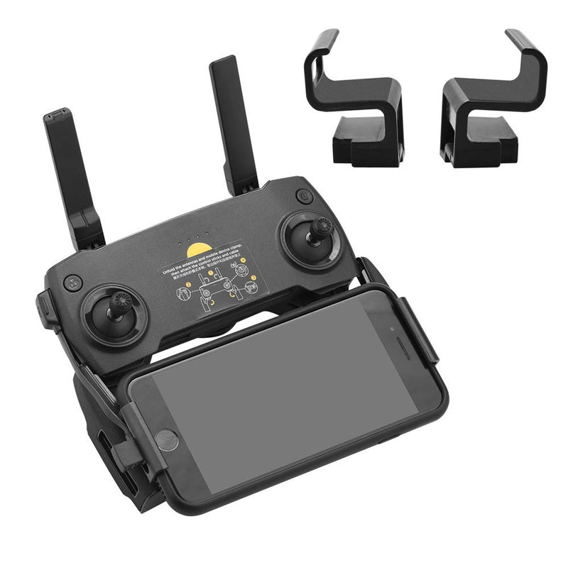 HeiyRC 0.31-0.47in 8-12mm Thickness Phone Holder for DJI Mavic Mini Se Mavic Pro 2 Zoom Air Spark Remote Control Phone Mount Clip Accessory - Image 1