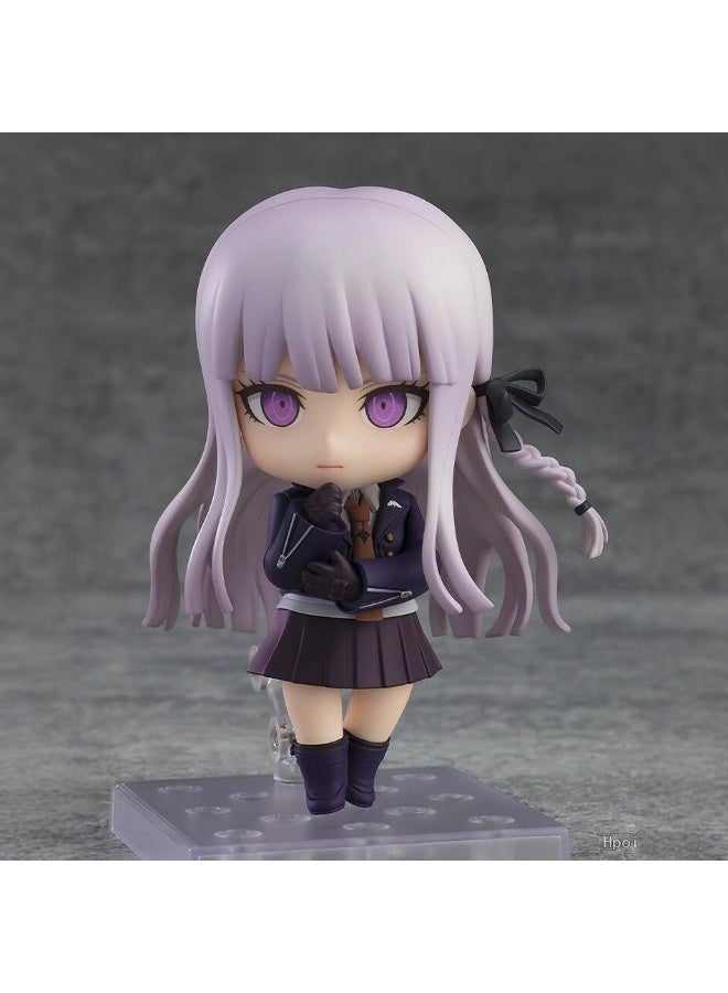 general Danganronpa Kirigiri Kyouko movable Replacement Face Doll Model Decoration desktop Decoration Toy Gift for family and friends - Image 4