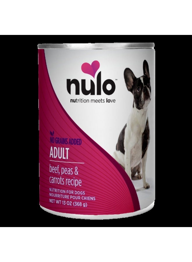 Nulo Freestyle Grain Free Beef, Peas & Carrots Recipe with Probiotics Recipe 368gms - Image 1