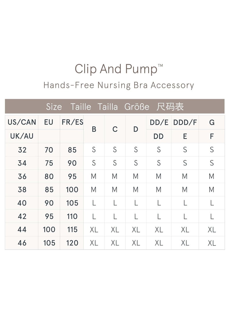 برافادو إكسسوارات ضخ بدون حمالات من Bravado Designs للسيدات بدون استخدام اليدين ومضخة باللون الرمادي مقاس كبير - Image 5