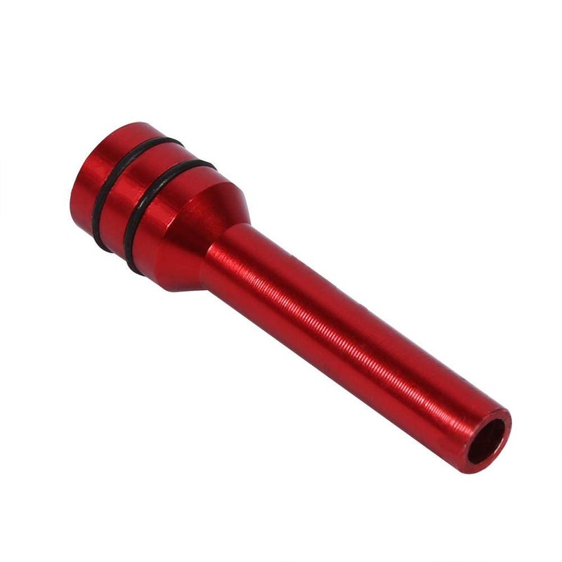comfrt 2PCS Car Door Knobs Interior, Interior Door Lock Knob Door Lock Pins Cover Aluminum Interior Door Lock for Car(Red) Car Door Lock Knobs - Image 4