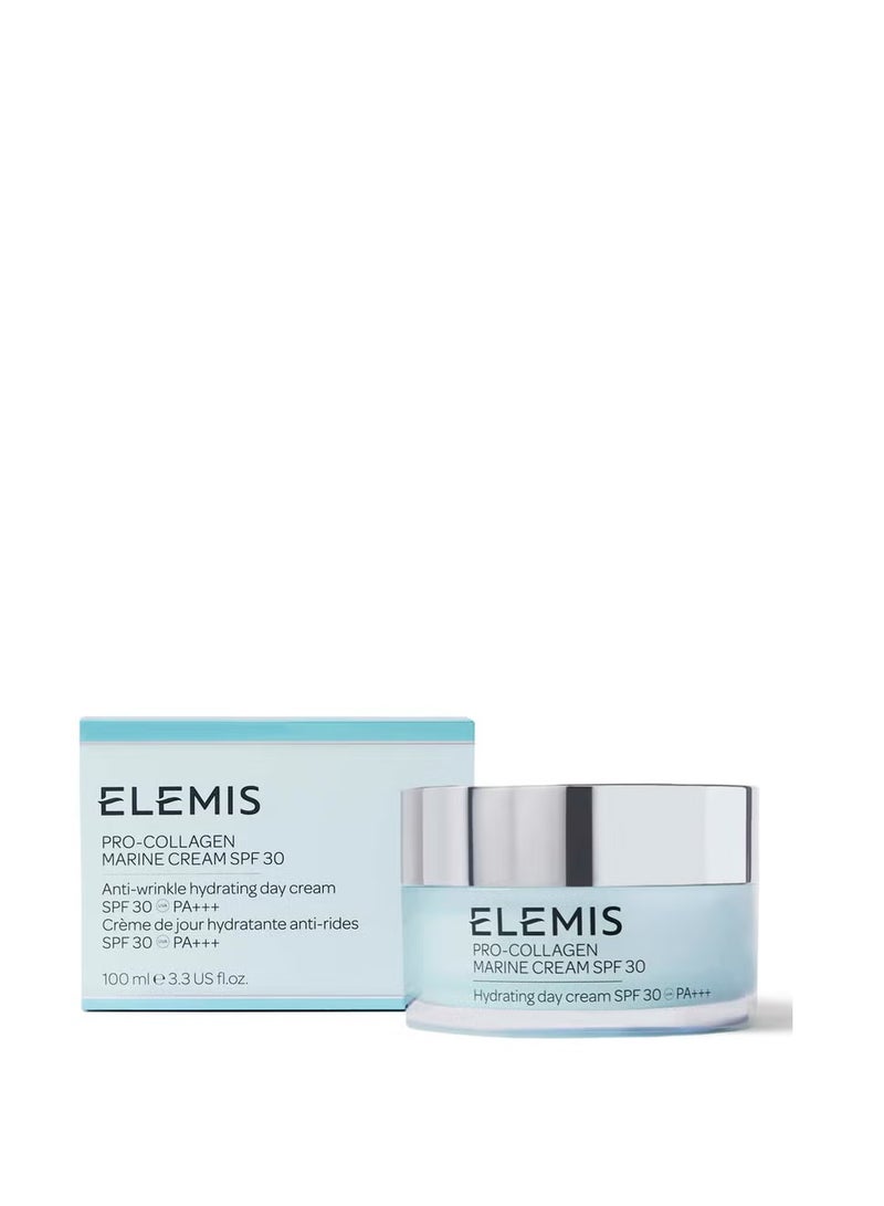 Elemis Pro-Collagen Marine Cream SPF 30 100ml - Image 3