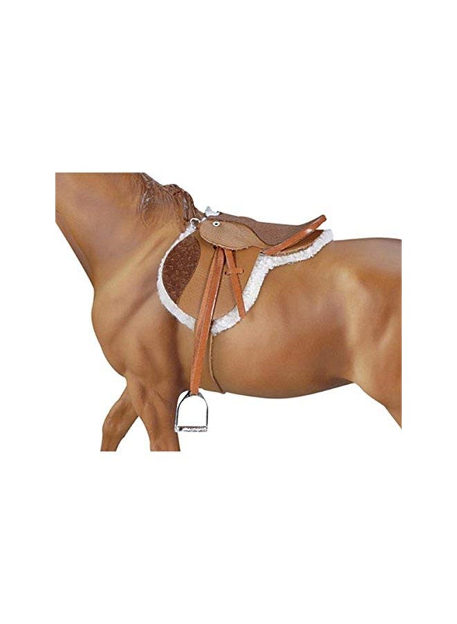 Breyer Traditional Devon Hunt Seat Saddle Horse Toy Accessory - Image 1