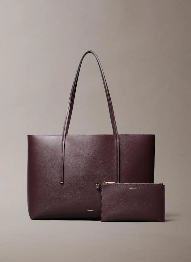 CALVIN KLEIN Logo Foil Tote Pouch
