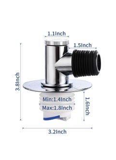 Generic Magnetic Drain Tube Hose Seal, Odor-proof Valve Deodorant Silicone Plug, Drain Catcher Connector, Tee Joint, Only Suitable for Washing Machine  - Image 2