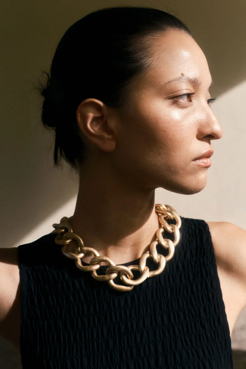 H&M Smocked jersey dress