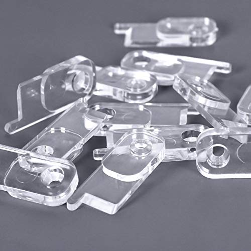 YLOVAN Toggle Switch Plate Cover Guard 10 Pack Clear - Security, Circuit and Child Protection for Indoor/Outdoor Wall Plate Covers - Image 5