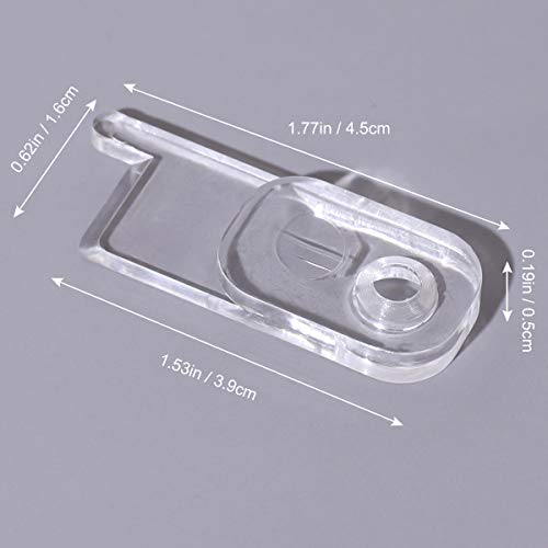 YLOVAN Toggle Switch Plate Cover Guard 10 Pack Clear - Security, Circuit and Child Protection for Indoor/Outdoor Wall Plate Covers - Image 4