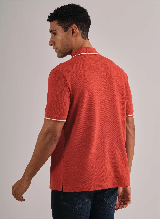 GANT Gant Tipping Short Sleeve Pique Polo
