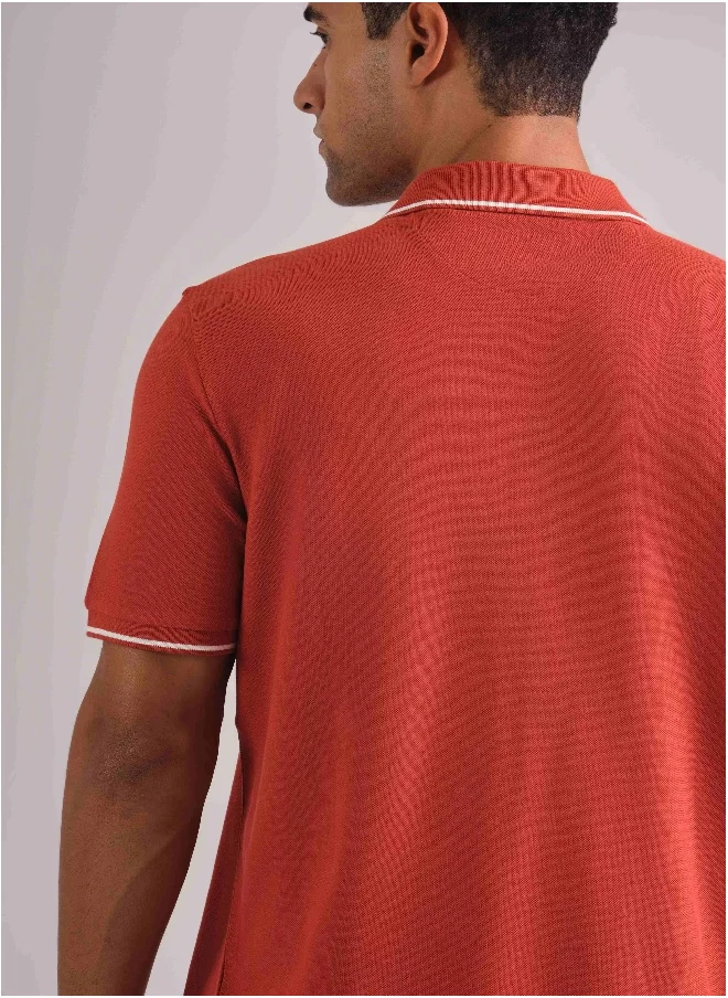 GANT Gant Tipping Short Sleeve Pique Polo