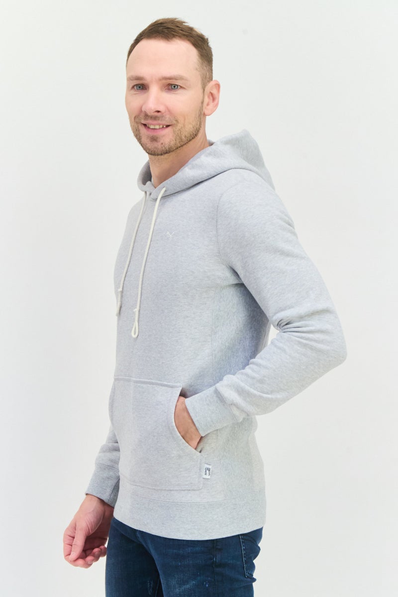 PUMA Men Sportswear Fit Long Sleeve Outdoor Hooded Sweatshirt, Grey - Image 2