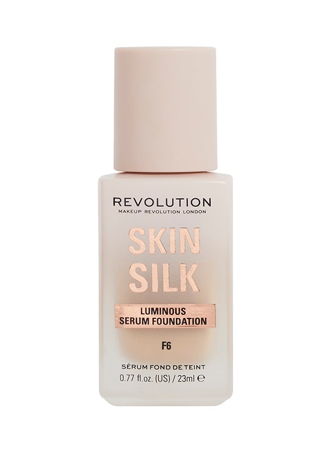 REVOLUTION Makeup Revolution Skin Silk Serum Foundation F6 - Image 1