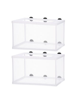 Fish Tank Breeder Net, Fish Hatchery Breeder Box Aquarium Separation Net Nylon Incubator Mesh With Suction Cup (2 Pcs) - pzsku/Z3A96491D2F07B360D4A7Z/45/_/1688711822/8fc34032-116b-44e7-83f9-7d4d7a648fc1