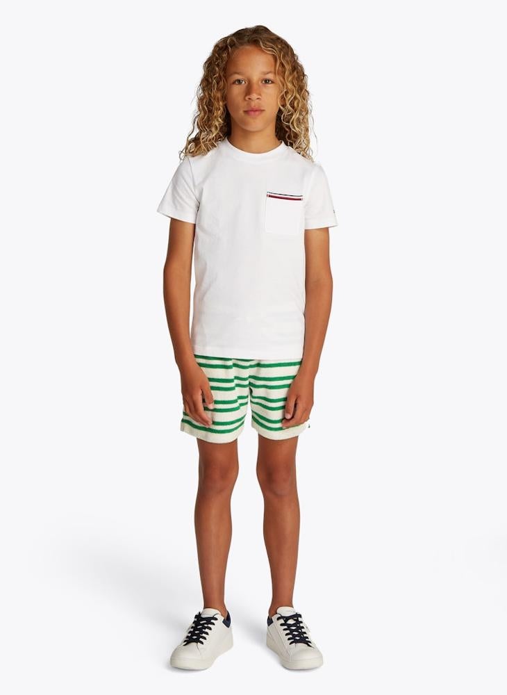 TOMMY HILFIGER - Kids Pocket Logo T-Shirt - Image 1