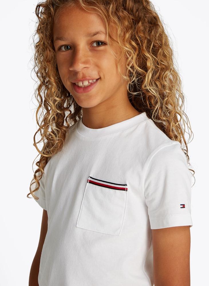 TOMMY HILFIGER - Kids Pocket Logo T-Shirt - Image 1