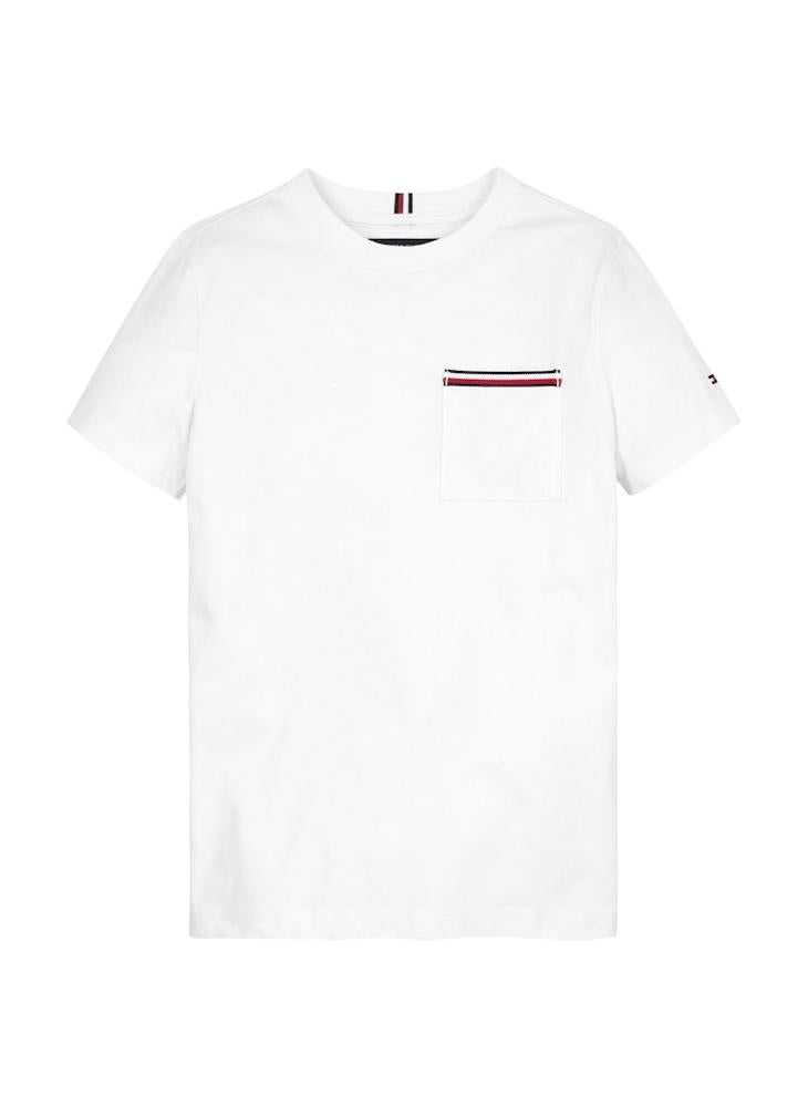 TOMMY HILFIGER - Kids Pocket Logo T-Shirt - Image 1