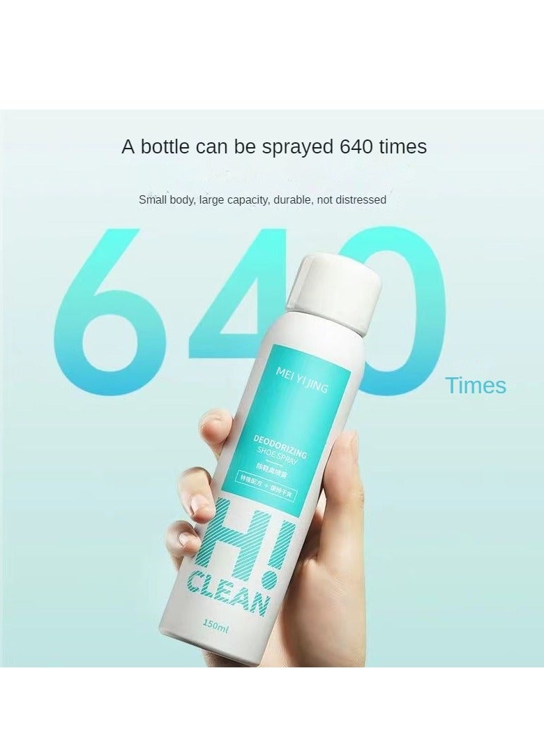 هاي Shoe Spray Antifungal Disinfectant, 150 ml - Kills 99.9% of Fungal Nail  Athlete's Foot Causing Fungi,  Odour Causing Bacteria, Pack of 1 - Image 2