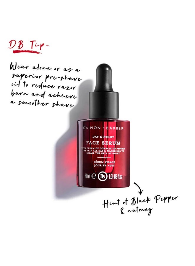 Daimon Barber Face Serum 30ml – Lightweight Hydrating Facial Serum for Brightening, Anti-Aging & Smooth Skin Texture - Image 5