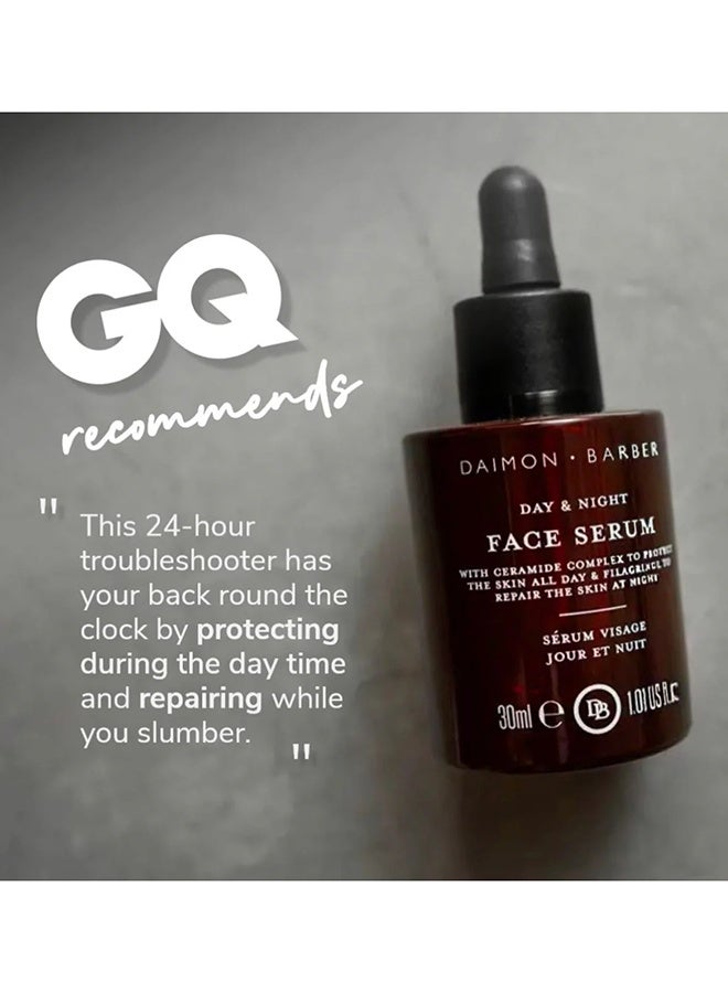 Daimon Barber Face Serum 30ml – Lightweight Hydrating Facial Serum for Brightening, Anti-Aging & Smooth Skin Texture - Image 4