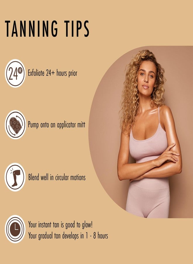 St. Moriz St Moriz Professional Insta-Grad Shimmer Self Tanner Lotion in Medium - Illuminating Instant Self Tan with Added Shimmer, Aloe Vera and Vitamin E - Dermatologically Tested (6.76 Fl OZ) - Image 4