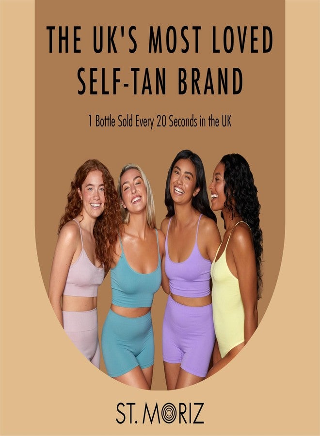 St. Moriz St Moriz Professional Insta-Grad Shimmer Self Tanner Lotion in Medium - Illuminating Instant Self Tan with Added Shimmer, Aloe Vera and Vitamin E - Dermatologically Tested (6.76 Fl OZ) - Image 5