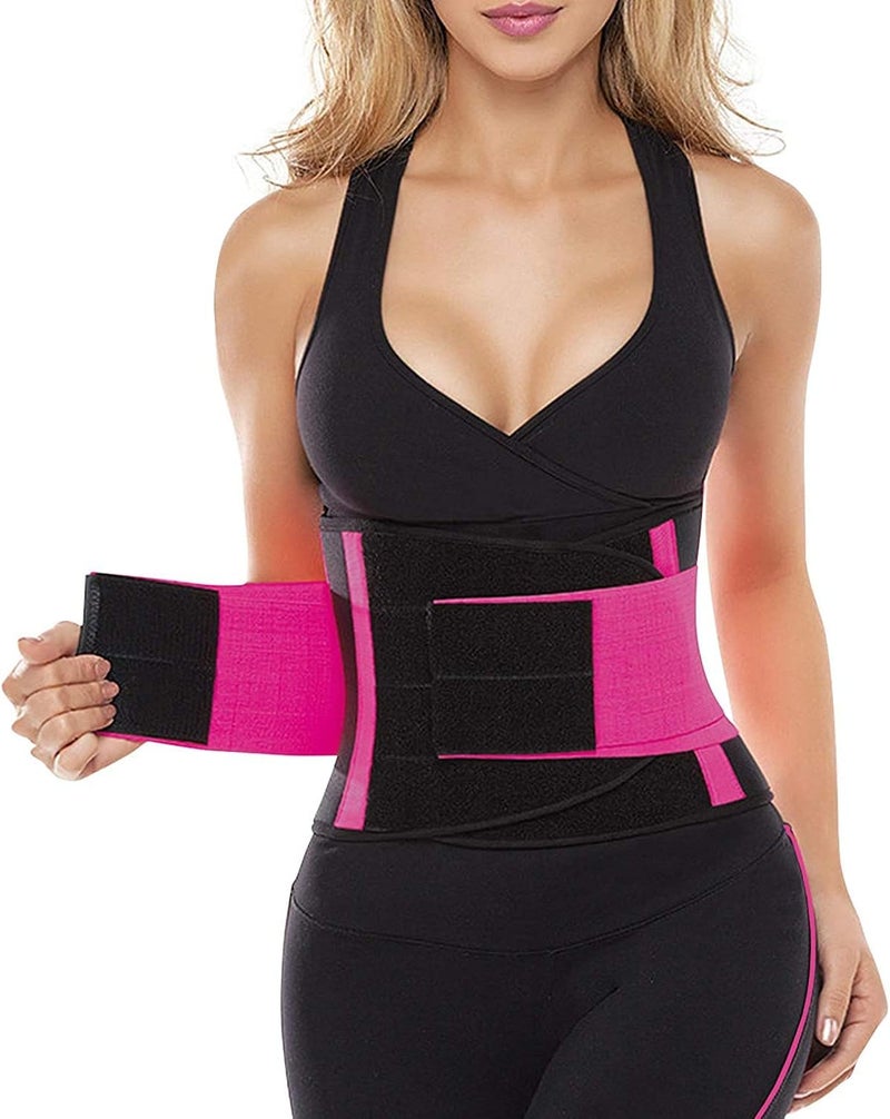 SHAPERX Waist Trainer Belt Workout Hourglass Sport Slimming Trimmer Adjustable Belly Cincher - Image 1