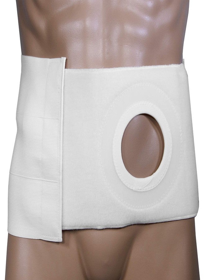 OTC Ostomy Abdominal Binder, Stoma Support, Hernia Colostomy, 9" Belt, 3" Opening Pad, Small - Image 3