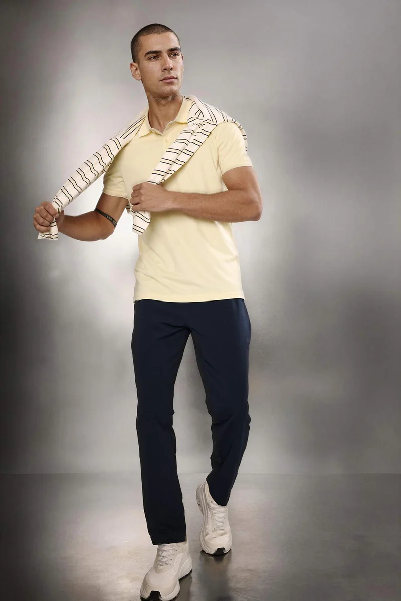 DeFacto Slim Fit Short Sleeve Polo T-Shirt