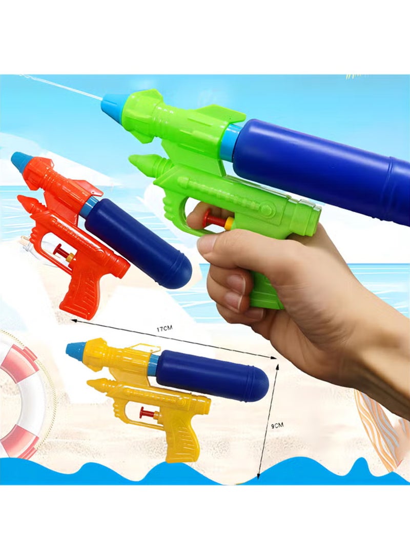 Colorful Kids Water Blasters Soakers - 7-Pack Water Gun Set for Outdoor Summer Fun, Beach, Pool & Backyard Play - Image 3