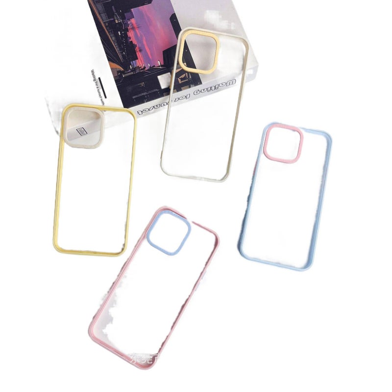 غطاء واقي بPC لـ iPhone 14 / 14 Plus / 14 Pro / 14 Pro Max مع حماية من السقوط وتصميم ثنائي في واحد مع مقاوم للصدمات مع مقاوم للخدش باللون أبيض للتخزين العملي للمدرسة سهل التخزين - Image 2