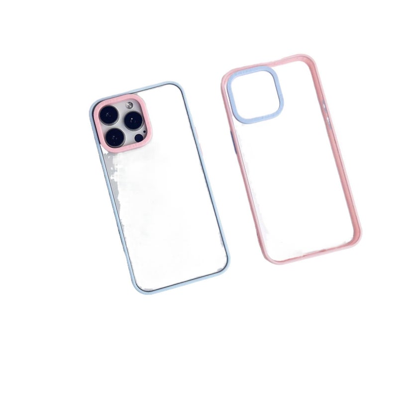 غطاء واقي بPC لـ iPhone 14 / 14 Plus / 14 Pro / 14 Pro Max مع حماية من السقوط وتصميم ثنائي في واحد مع مقاوم للصدمات مع مقاوم للخدش باللون أبيض للتخزين العملي للمدرسة سهل التخزين - Image 3