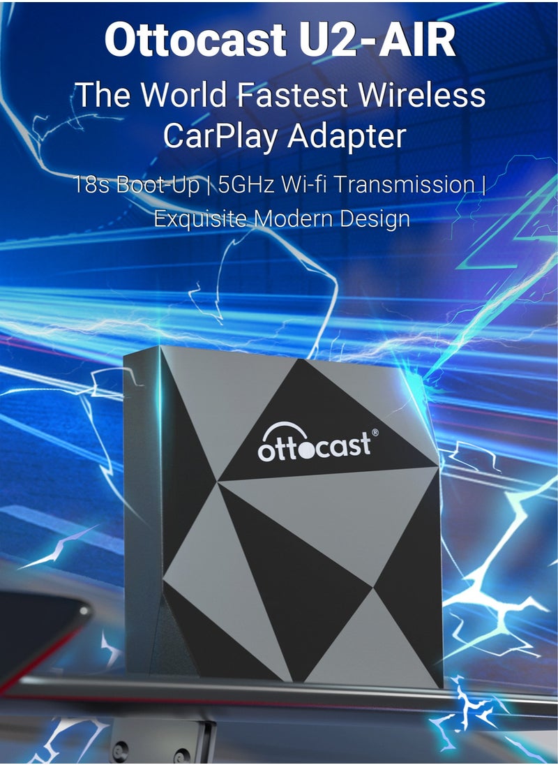Ottocast Wireless Carplay Box Wired to Wireless Carplay Module Interconnect Adapter  - Image 2
