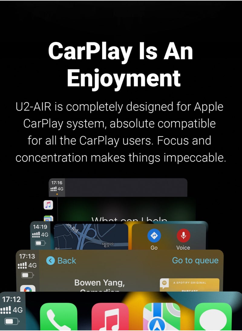 Ottocast - Wireless Carplay Box Wired to Wireless Carplay Module Interconnect Adapter - Image 1