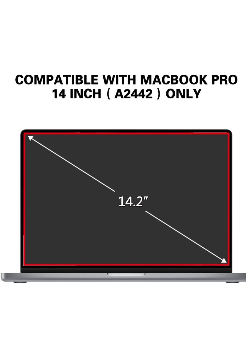 Generic 1Pack Anti Blue Light Laptop Matte Screen Protector Compatible with MacBook Pro 14 inch M4/M3 /M3 Pro /M3 Max /M2 Pro /M2 Max /M1 Pro /M1 Max Model A2442 A2779 A2992 A2918 Anti Glare & Reduce Eye Strai  - Image 2