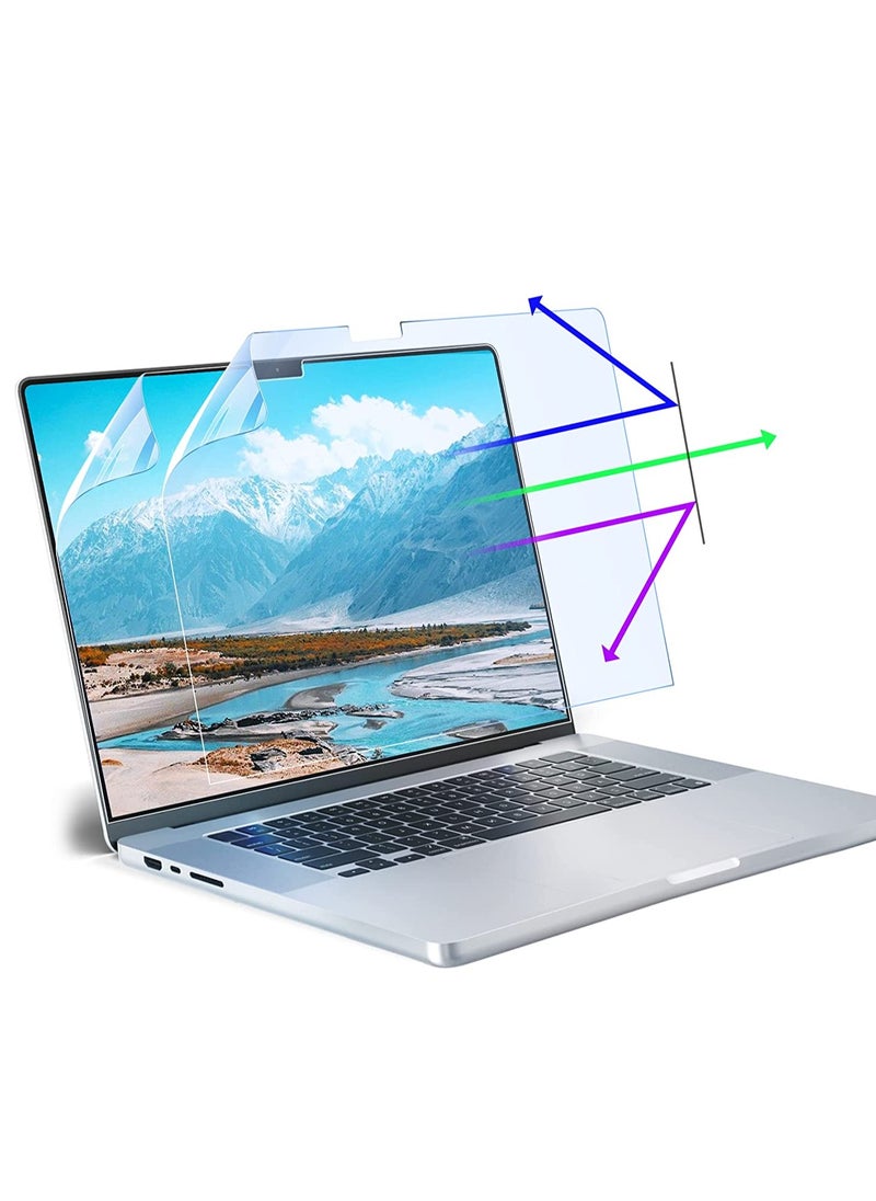 Generic 1Pack Anti Blue Light Laptop Matte Screen Protector Compatible with MacBook Pro 14 inch M4/M3 /M3 Pro /M3 Max /M2 Pro /M2 Max /M1 Pro /M1 Max Model A2442 A2779 A2992 A2918 Anti Glare & Reduce Eye Strai  - Image 4