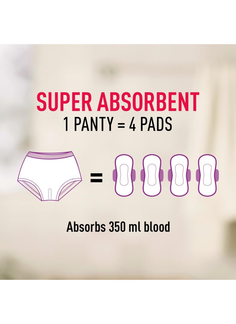 Sirona Disposable Period Panties for Women, L – XL , 360° Sanitary Protection for Heavy Flow - Image 3