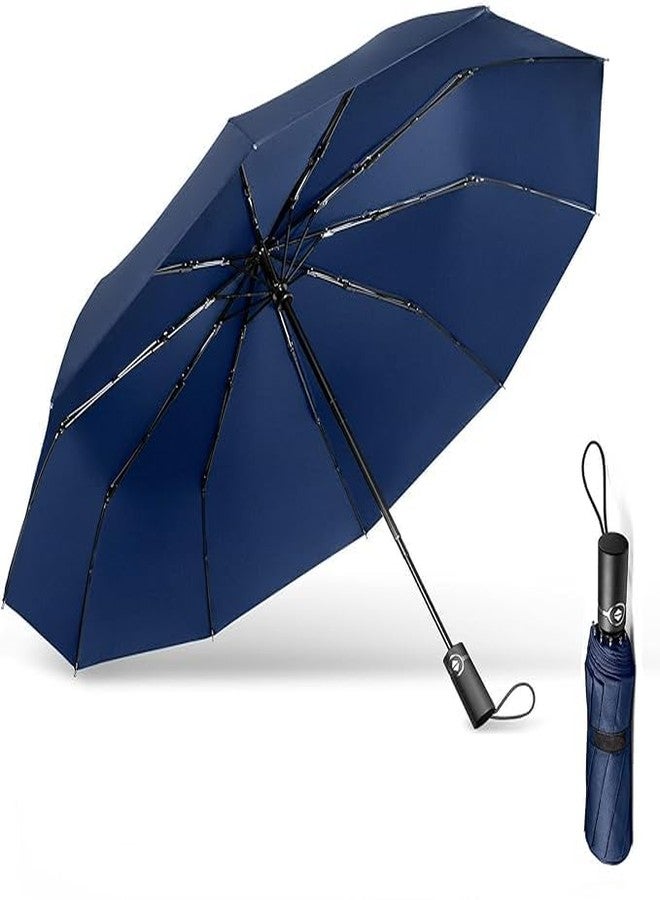 JAGDIV Windproof Umbrella | Wind Resistant Compact Travel Folding Umbrellas - Image 1