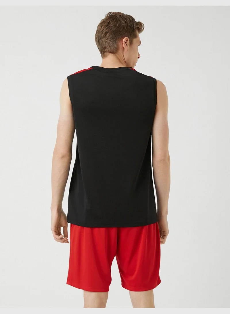 KOTON Basketball Printed T-shirt