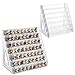YEXEXINM 2 Pack 7 Layers Clear Display Shelf for Funko PopMini Collectible Toys Display Shelf for Bitty PopClear Acrylic Display Case for Miniature Mini Action Storage Compatible with Bitty Pops Funko - Image 3