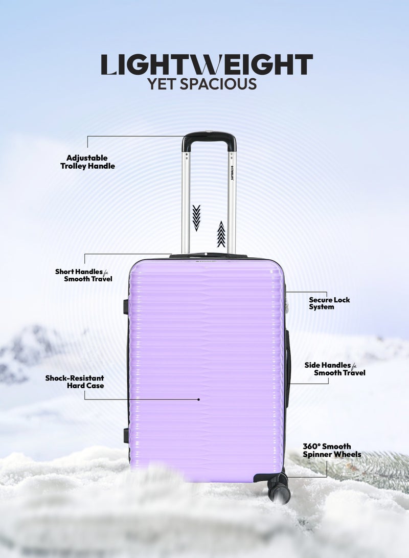 STARLIFE Suitcase Set of 4 PCS ABS Hardside Travel Luggage Bag - Image 2