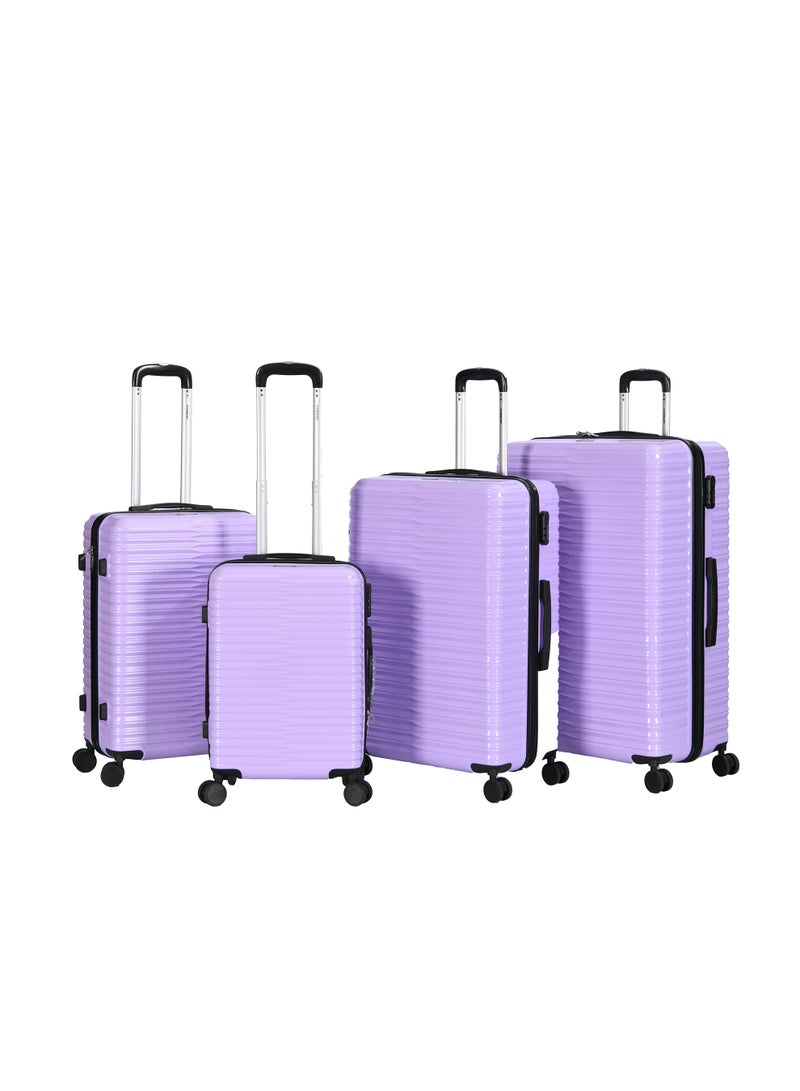 STARLIFE Suitcase Set of 4 PCS ABS Hardside Travel Luggage Bag - Image 1