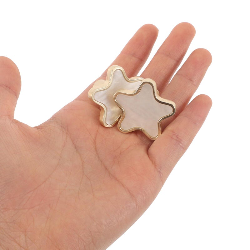 Nordic Star Shaped White Metal Cabinet Knobs Handles For Kitchen Bathroom Wardrobe Drawers - Image 5