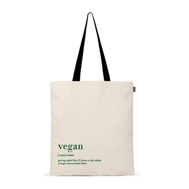 Eco Right Canvas Reusable Cotton Tote Bag for Women for School Grocery Shopping Beach Gifts for Womens