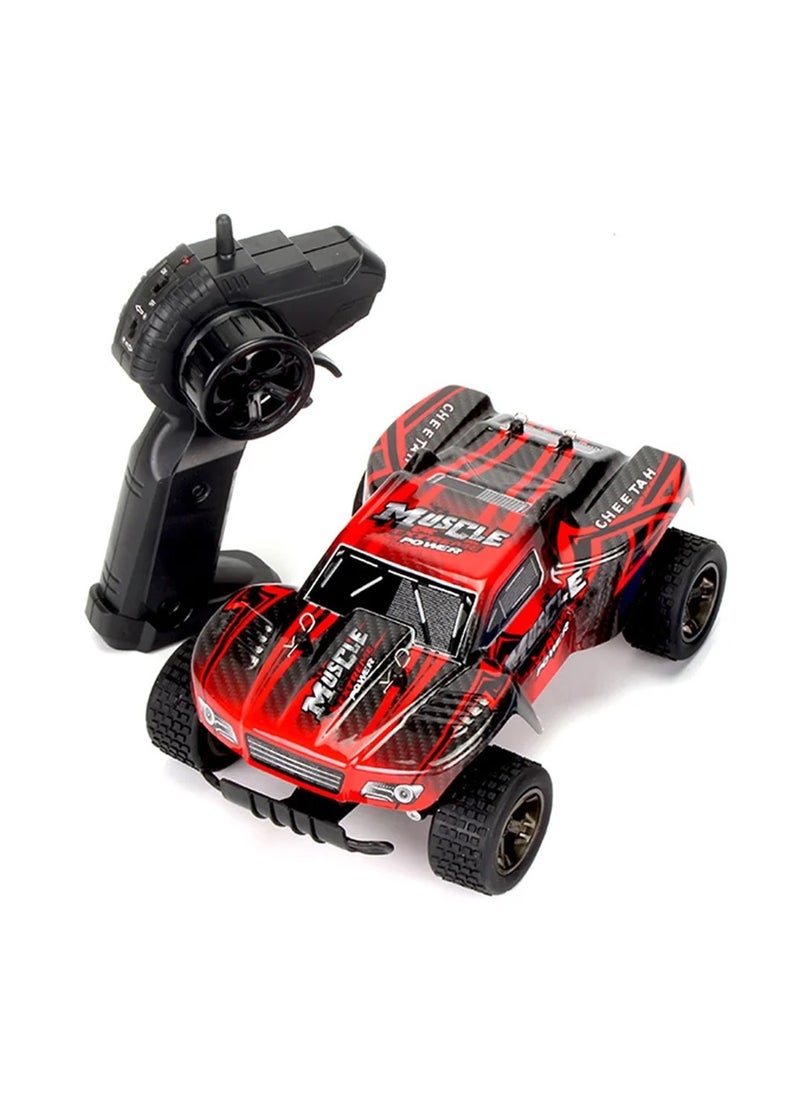 Toyland سيارة سباق RC عالية السرعة قابلة لإعادة الشحن وشاحنتي تحكم عن بعد وعربة دفع رباعي وألعاب SUV  - Image 1