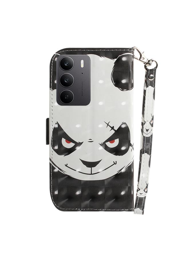 S-TOP Case For Realme C75 3D Colored Horizontal Flip Leather Phone Case - Image 3