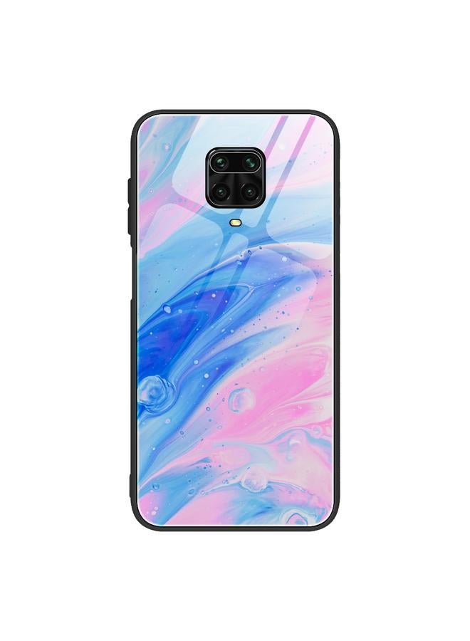 The Bros Case For Xiaomi Redmi Note 9S / Note 9 Pro Marble Pattern Glass Protective Case