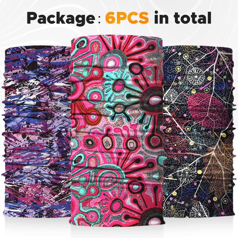 JOEYOUNG Headwear, Bandana, Neck Gaiter Head Wrap Headband Balaclava Magic Scarf - Image 4